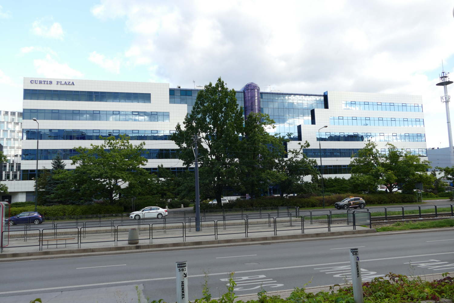 Zdjęcie architektury budynku Curtis Plaza